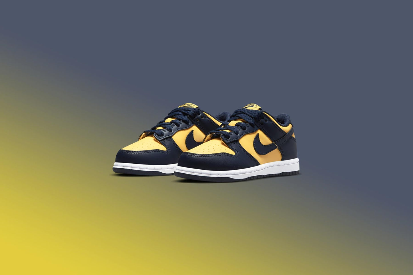 Dunk Low (PS) - Varsity Maize/ Midnight Navy