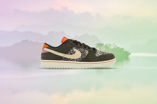 Dunk Low Retro SE Rainbow Trout - Sequoia/Alabaster/Safety Orange