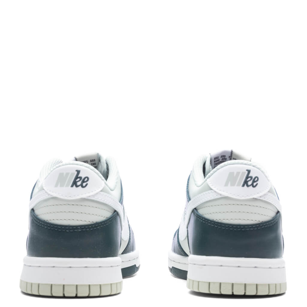 Dunk Low (GS) - Deep Jungle/White/Light Silver
