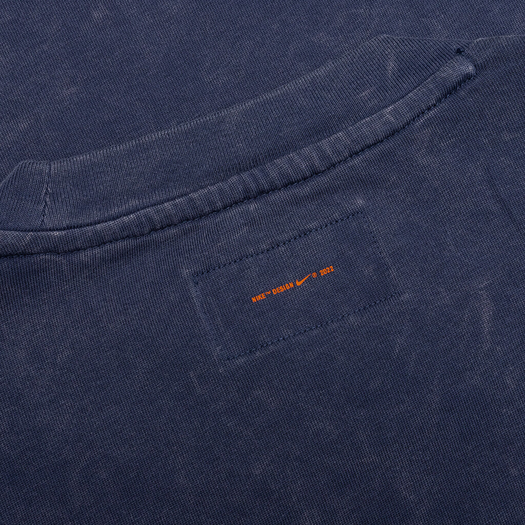 Fadeaway T-Shirt - Midnight Navy/Orange Blaze