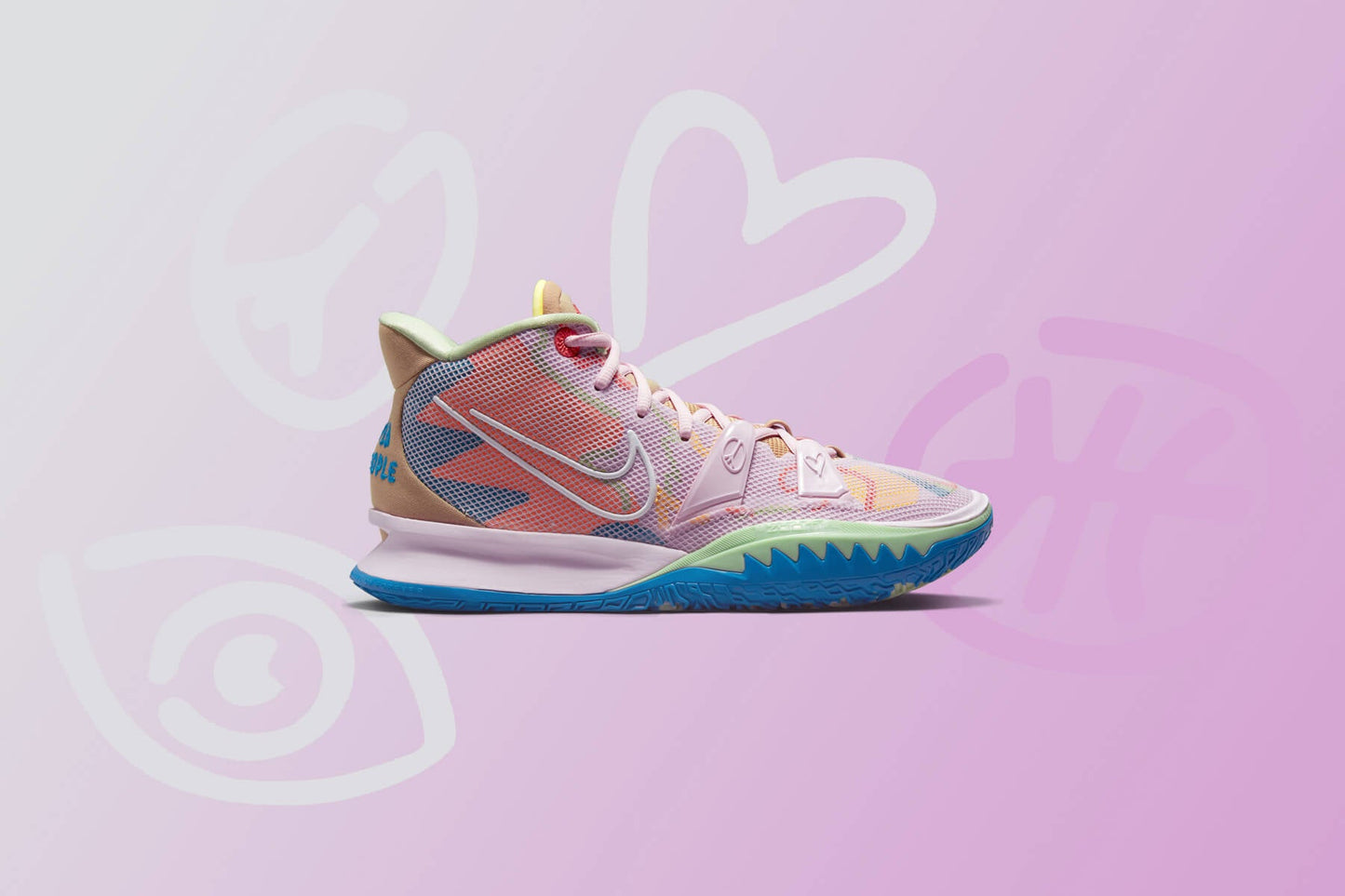 Kyrie 7 - Regal Pink/White