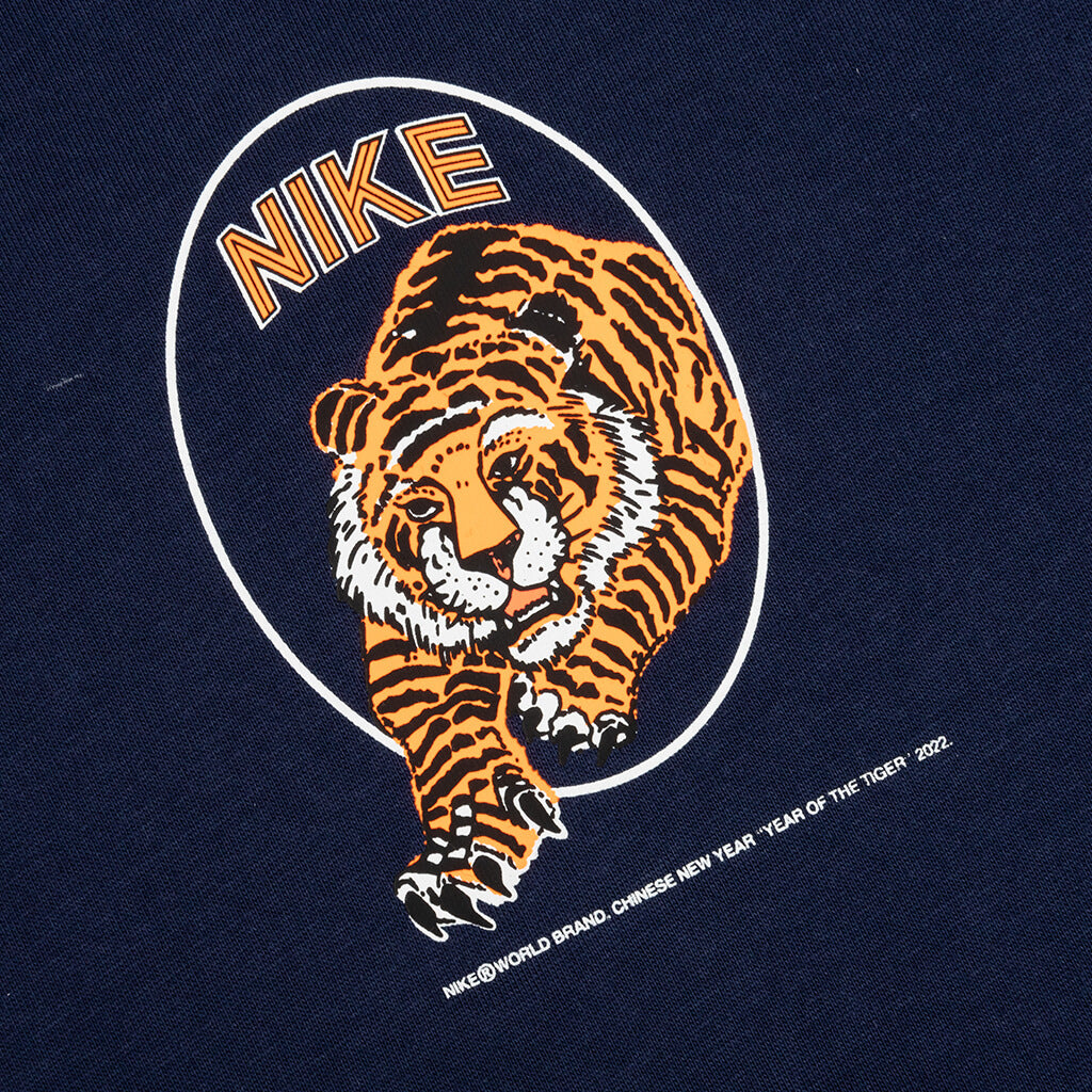 NRG Tiger Tee - Midnight Navy