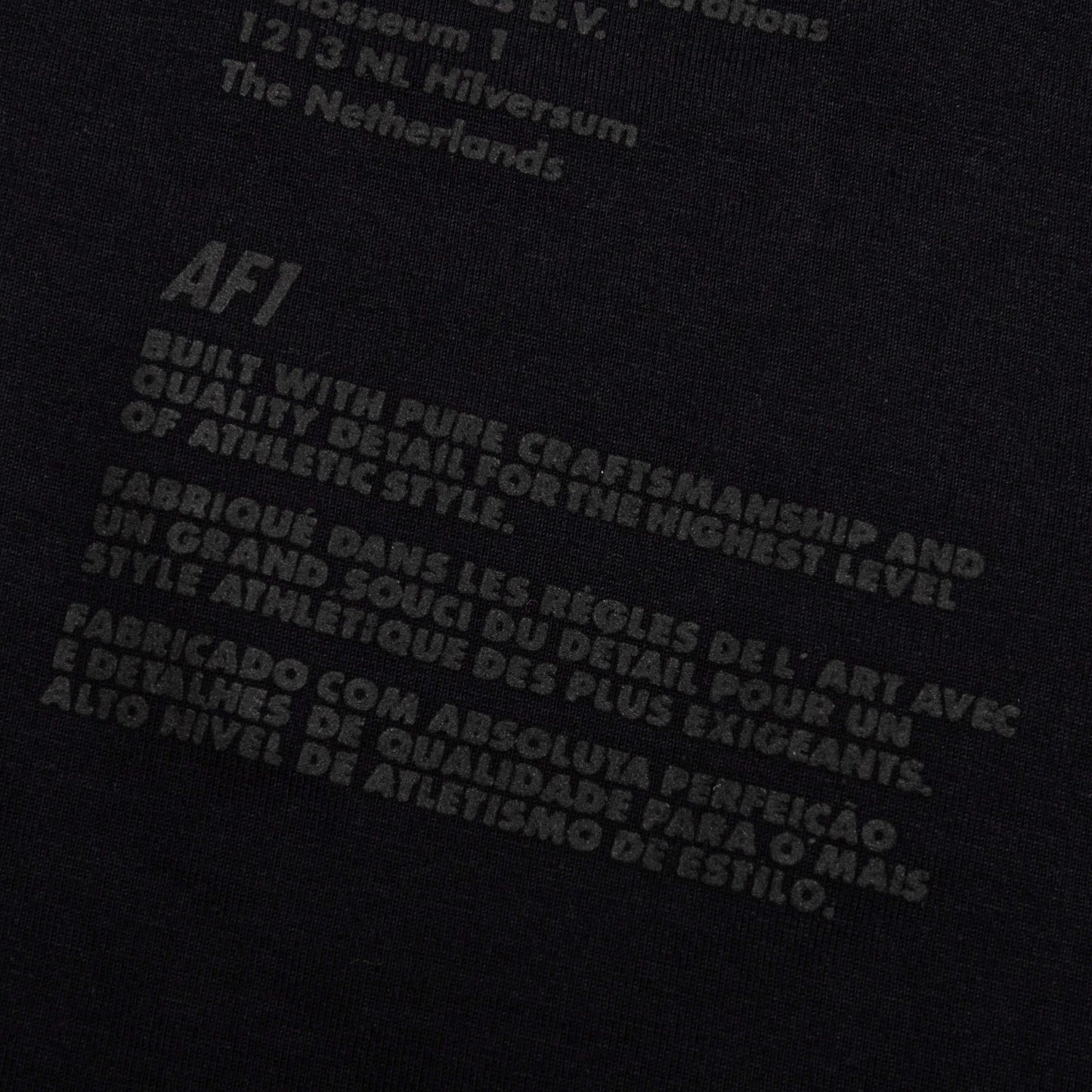 Sportswear AF1 40th Anniversary Tee - Black