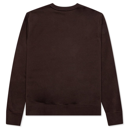 Sportswear Club Fleece Crew - Brown Basalt/White