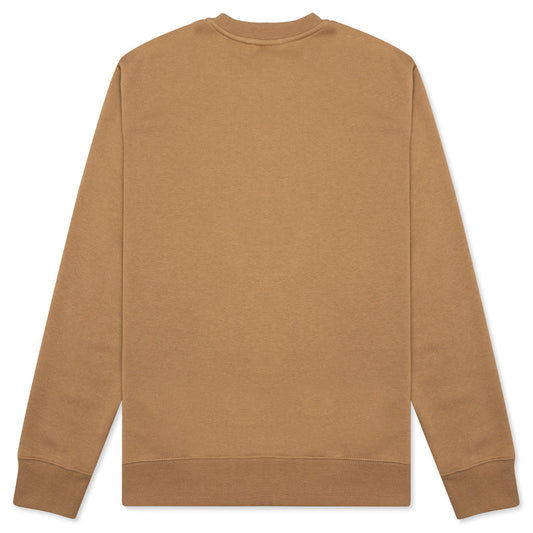 Sportswear Club Fleece Crew - Dark Driftwood/White