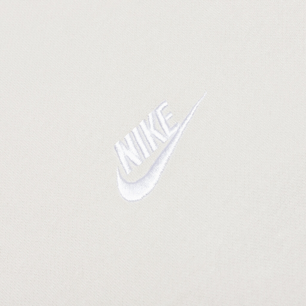 Sportswear Club Fleece Crew - Light Bone/White