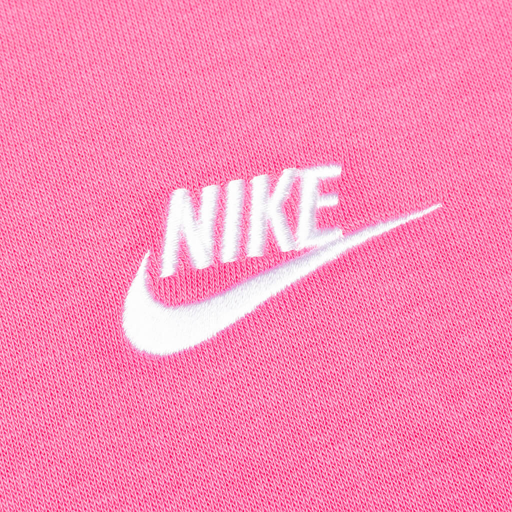 Sportswear Club Fleece Crew - Pinksicle/White