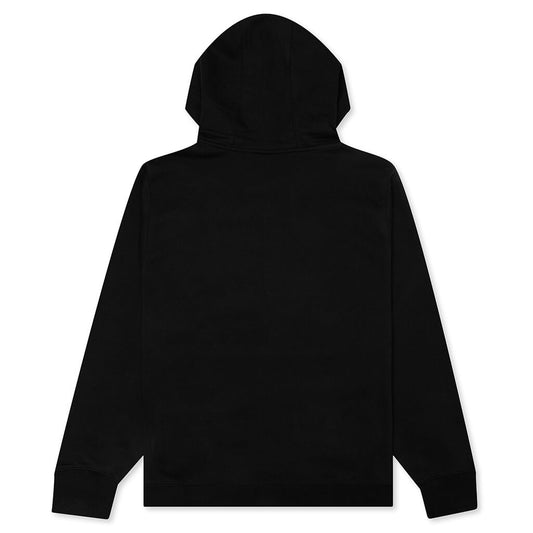 Sportswear Club Fleece Full-Zip Hoodie - Black/Iron Grey/White