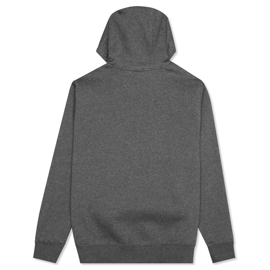 Sportswear Club Fleece Full-Zip Hoodie - Charcoal Heather/Anthracite