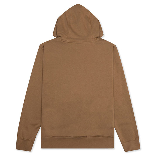Sportswear Club Fleece Pullover Hoodie - Dark Driftwood/White