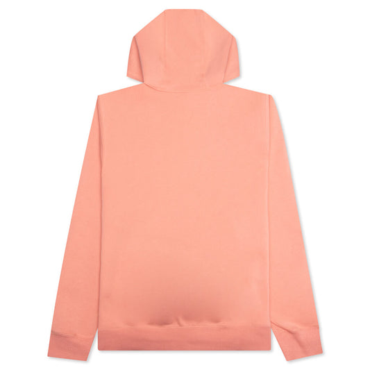 Sportswear Club Fleece Pullover Hoodie - Light Madder Root/White