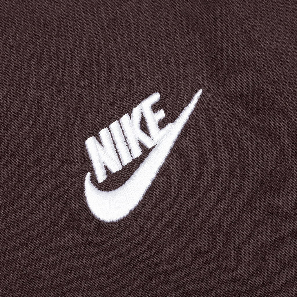 Sportswear Club T-Shirt - Brown Basalt/White