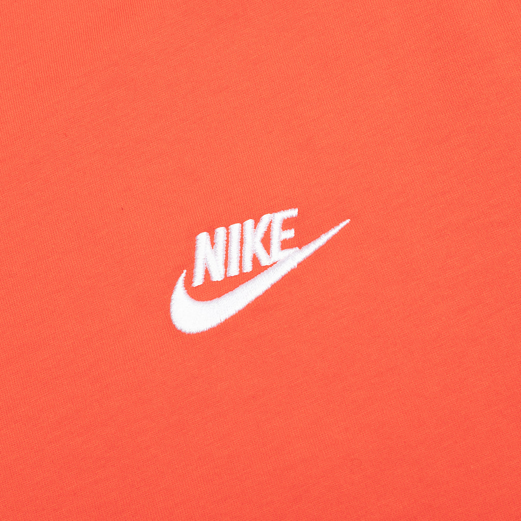 Sportswear Club T-Shirt - Team Orange/White