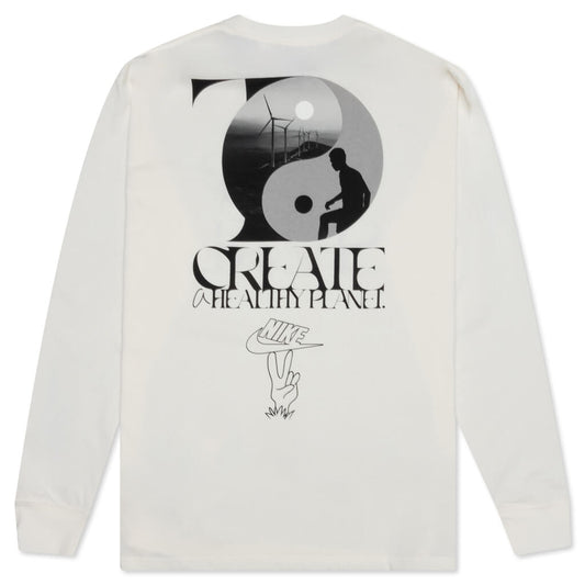 Sportswear Uniting The World L/S T-Shirt - Pure/Black