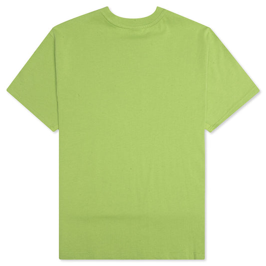 Sportswear Lightweight Knit Short Sleeve Top - Vivid Green/Black