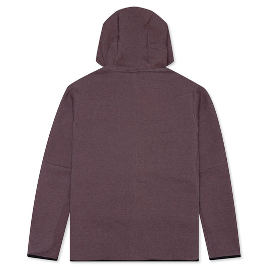 Sportswear Tech Fleece Full-Zip Hoodie - Dark Wine/Heather