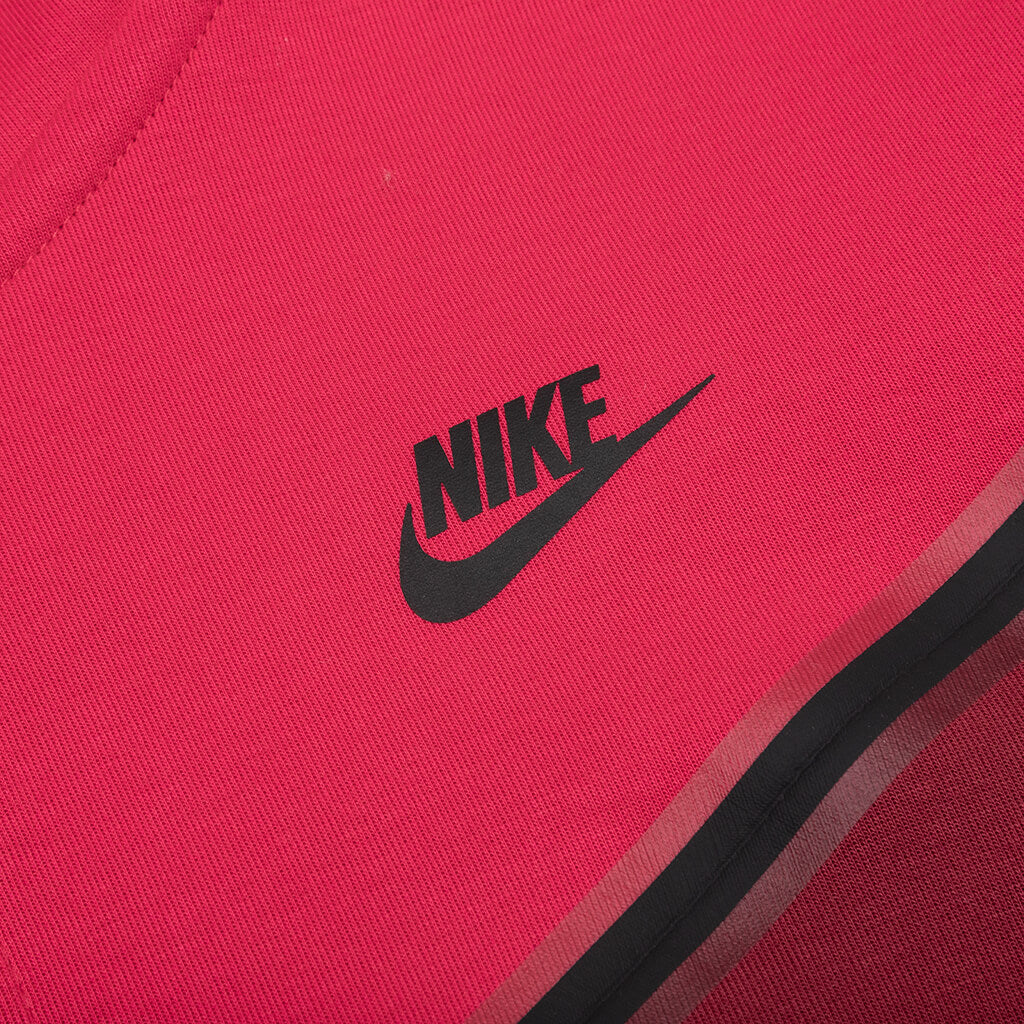 Sportswear Tech Fleece Full-Zip Hoodie - Very Berry/Pomegranate/Black