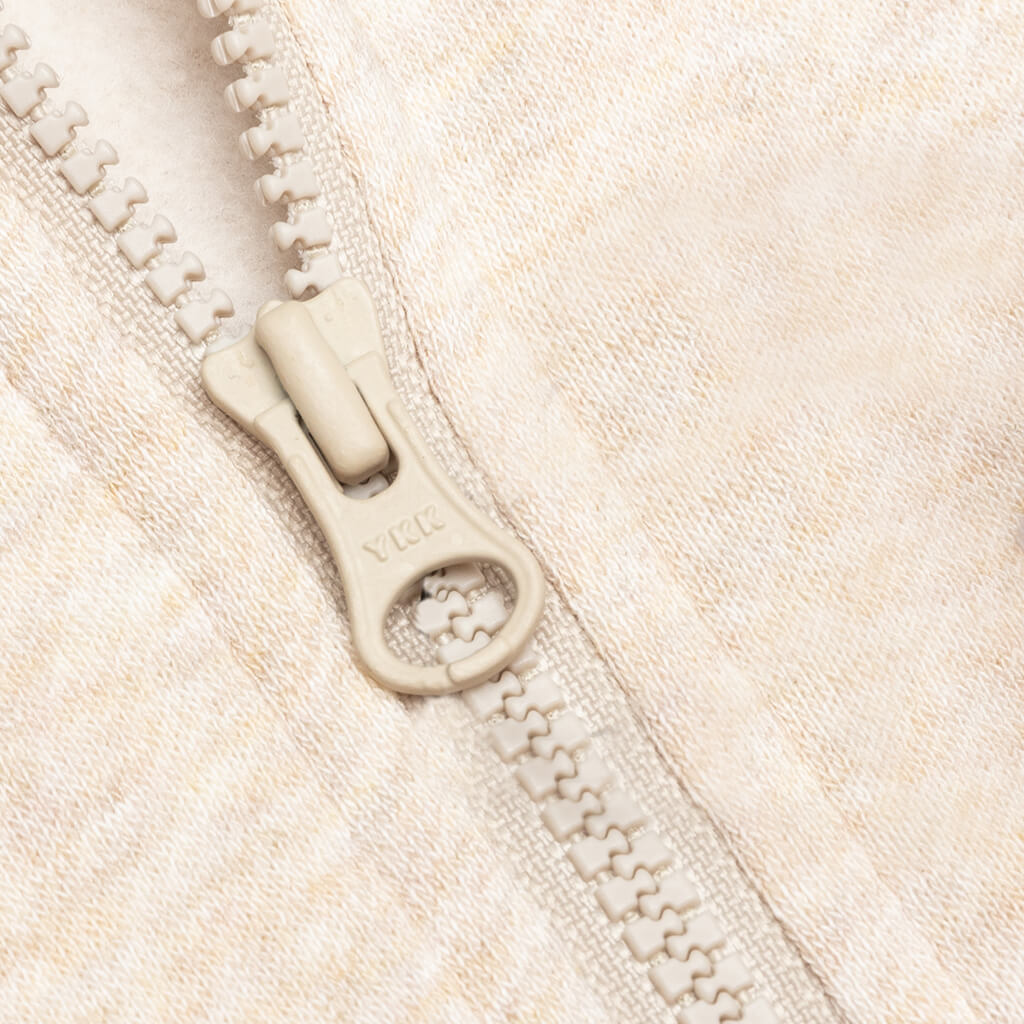 Sportswear Women's Club Essential 1/4 Zip Fleece Hoodie - Rattan/Heather