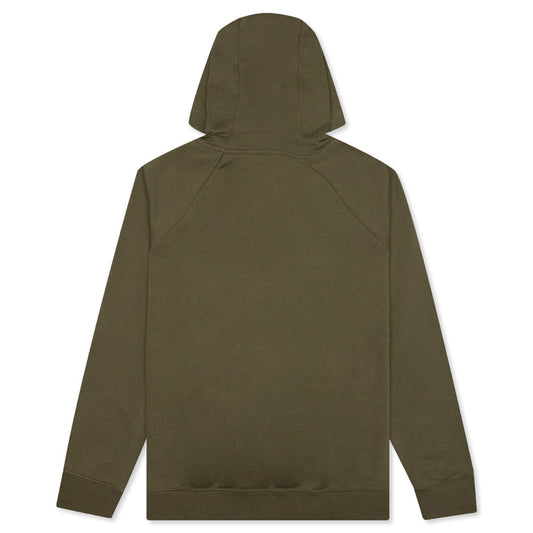 Sportswear Women’s Essential Fleece Pullover Hoodie - Medium Olive/White
