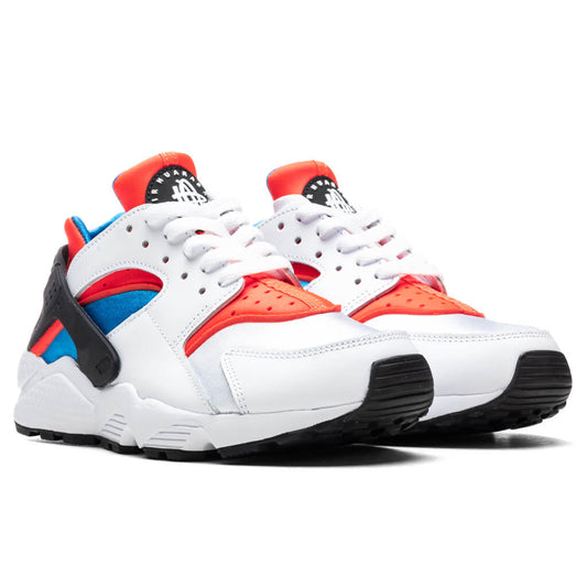 Women's Air Hurache - White/Bright Crimson/Photo Blue