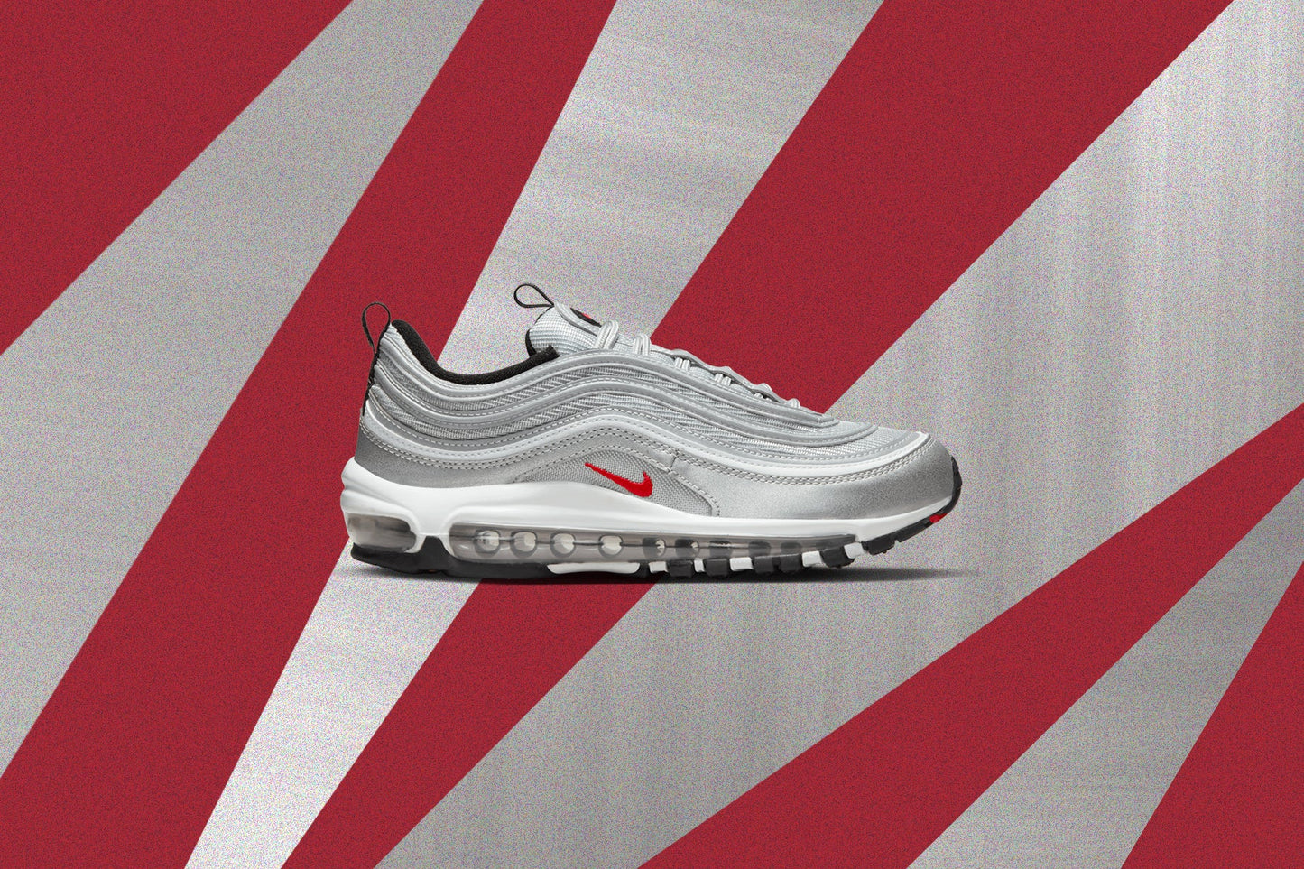 Women's Air Max 97 OG 'Silver Bullet' - Metallic Silver/Varsity Red/White/Black