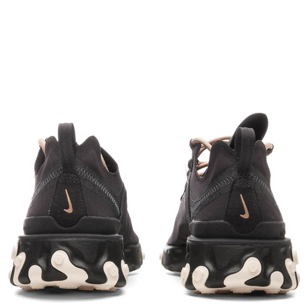 Women's React Element 55 - Oil Grey/Oil Grey/Echo Pink