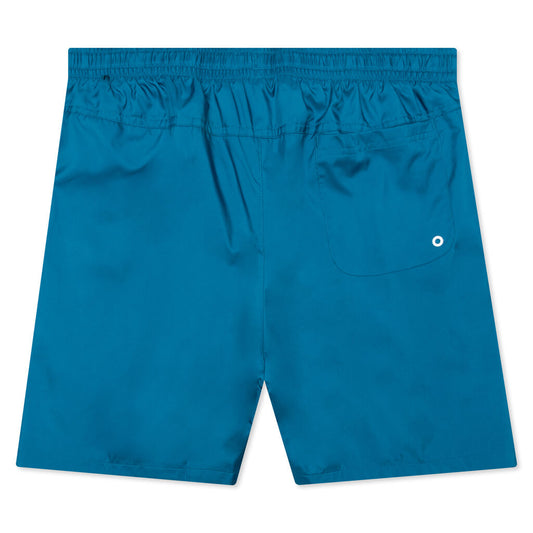 Woven Shorts - Green Abyss/White