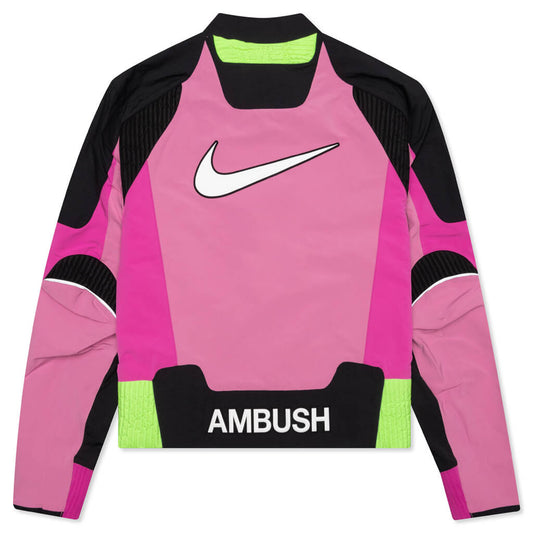 Nike x Ambush NRG Ambush Moto Jacket - Magic Flamingo/Black