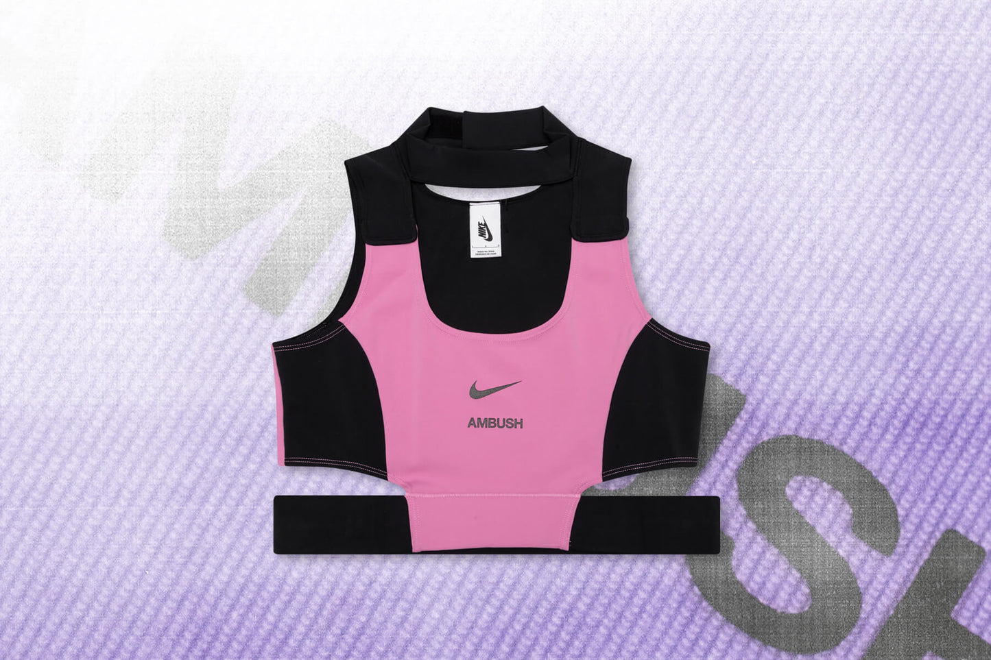 Nike x Ambush Women's NRG Ambush Crop Top - Magic Flamingo/Black