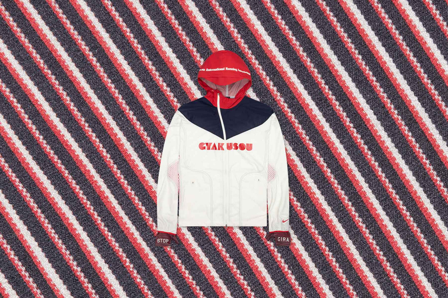 Nike x Gyakusou 3 Layer Jacket - Sail/Blackened Blue