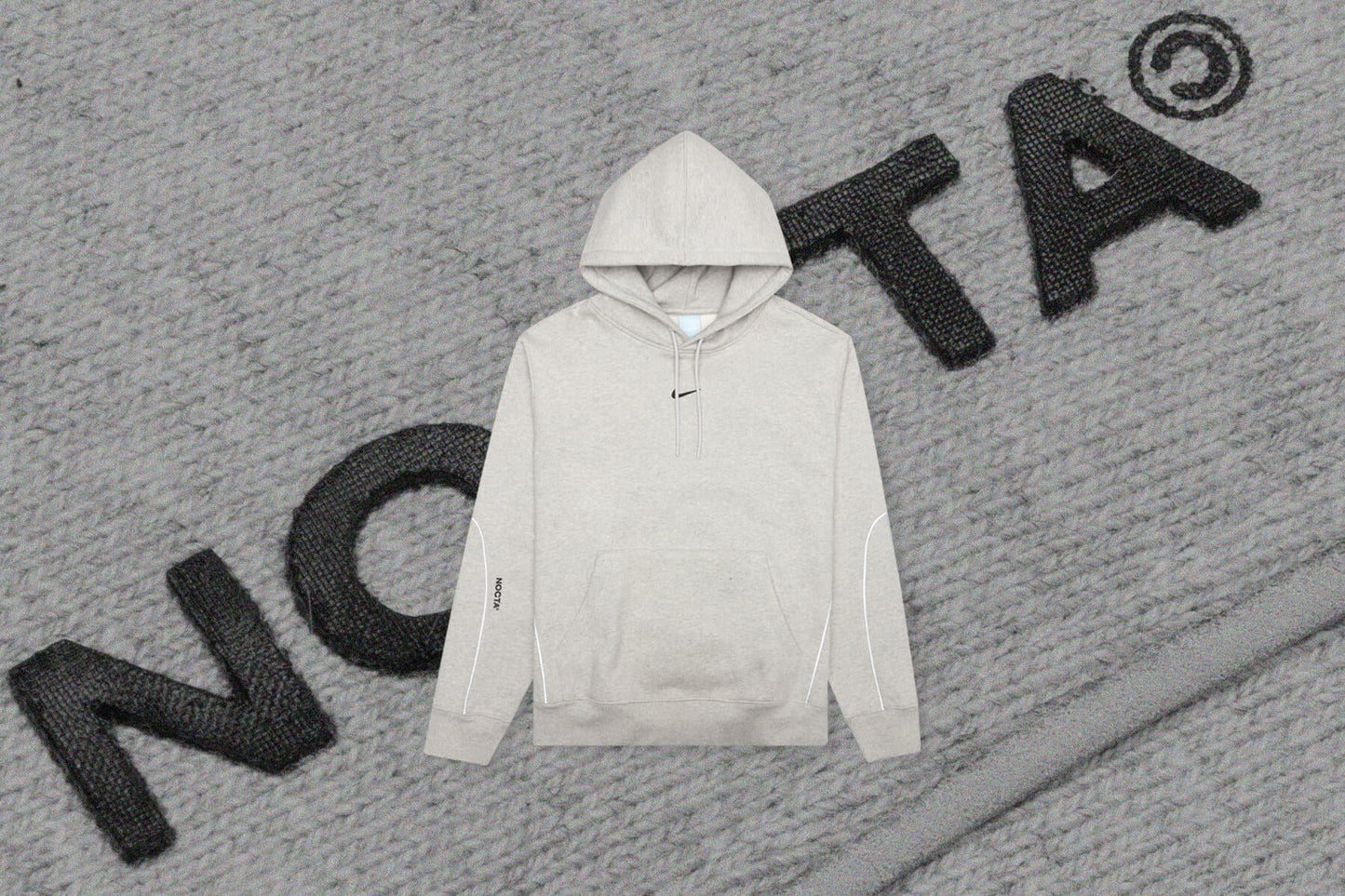 Nike x NOCTA NRG AU Hoodie ESS - Grey Heather/Black