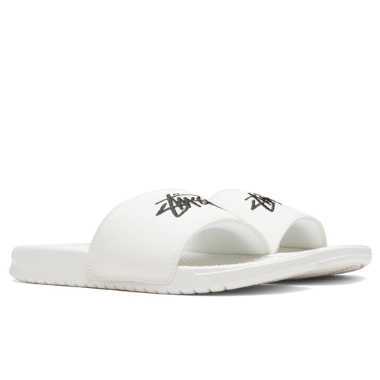 Nike x Stussy Benassi - Sail/Black