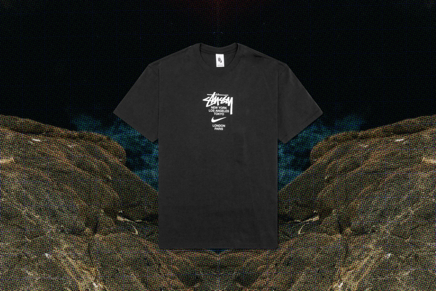 Nike x Stussy S/S T-Shirt - Black