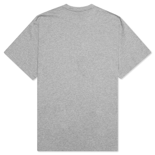 NikeLab Heavyweight T-Shirt - Dark Grey Heather/White