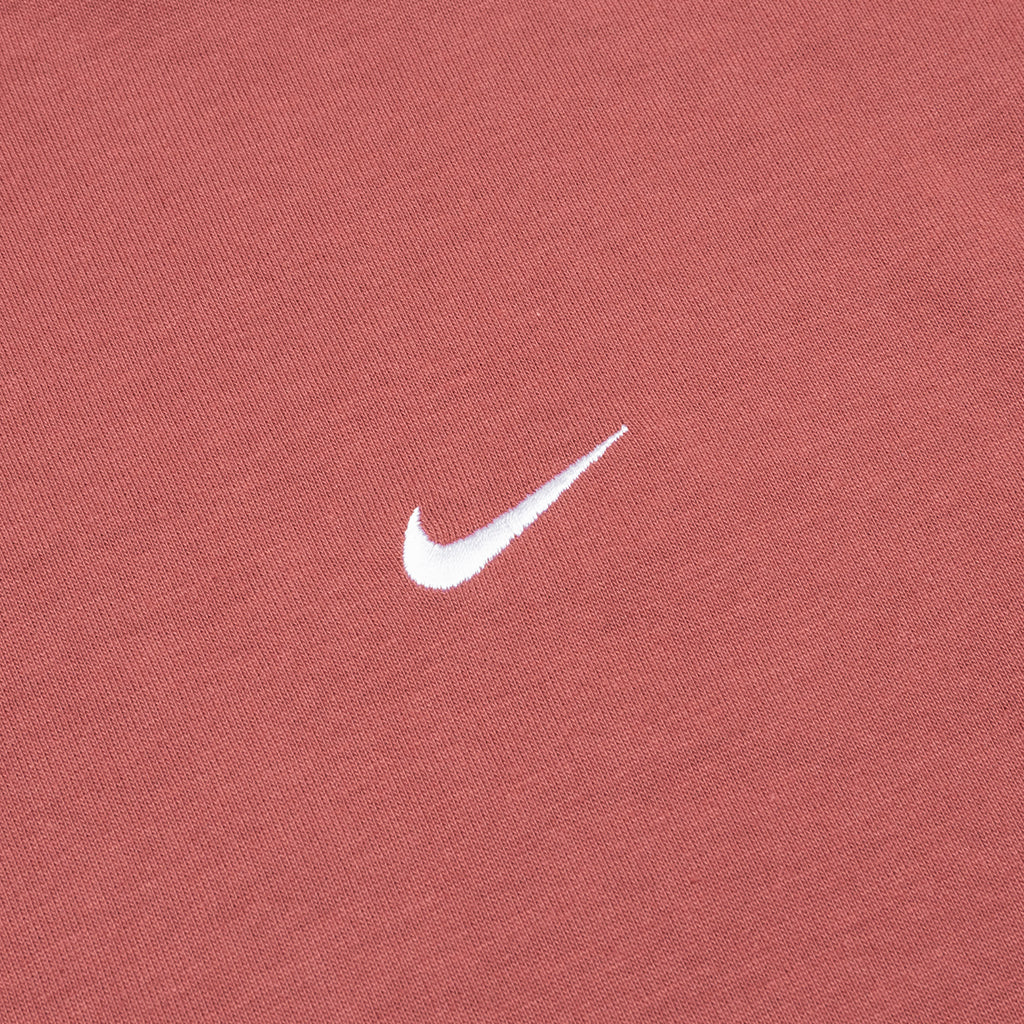 NikeLab Women's Fleece T-Shirt - Cedar/White