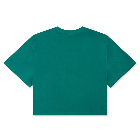 NikeLab Women's Fleece T-Shirt - Mystic Green/White