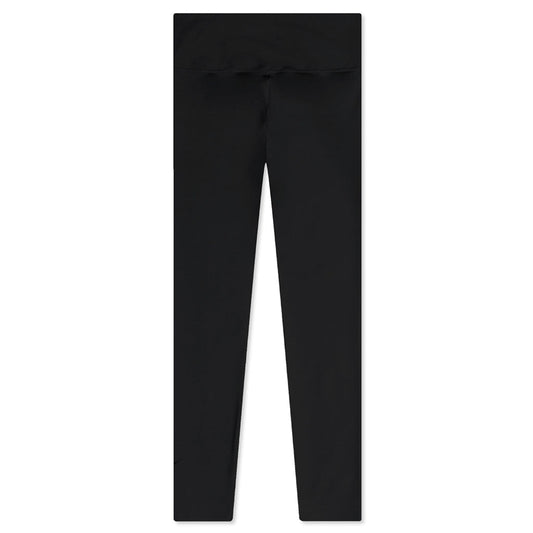 One Luxe Women's Mid-Rise 7/8 Leggings - Black/Clear
