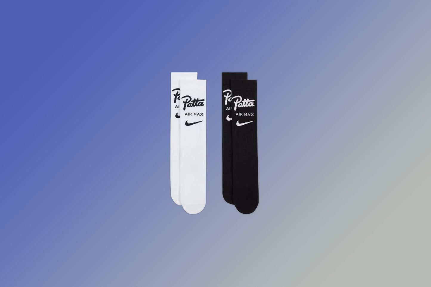 Nike x Patta Everyday Essentials Crew Socks (2 Pairs) - Multi-Color