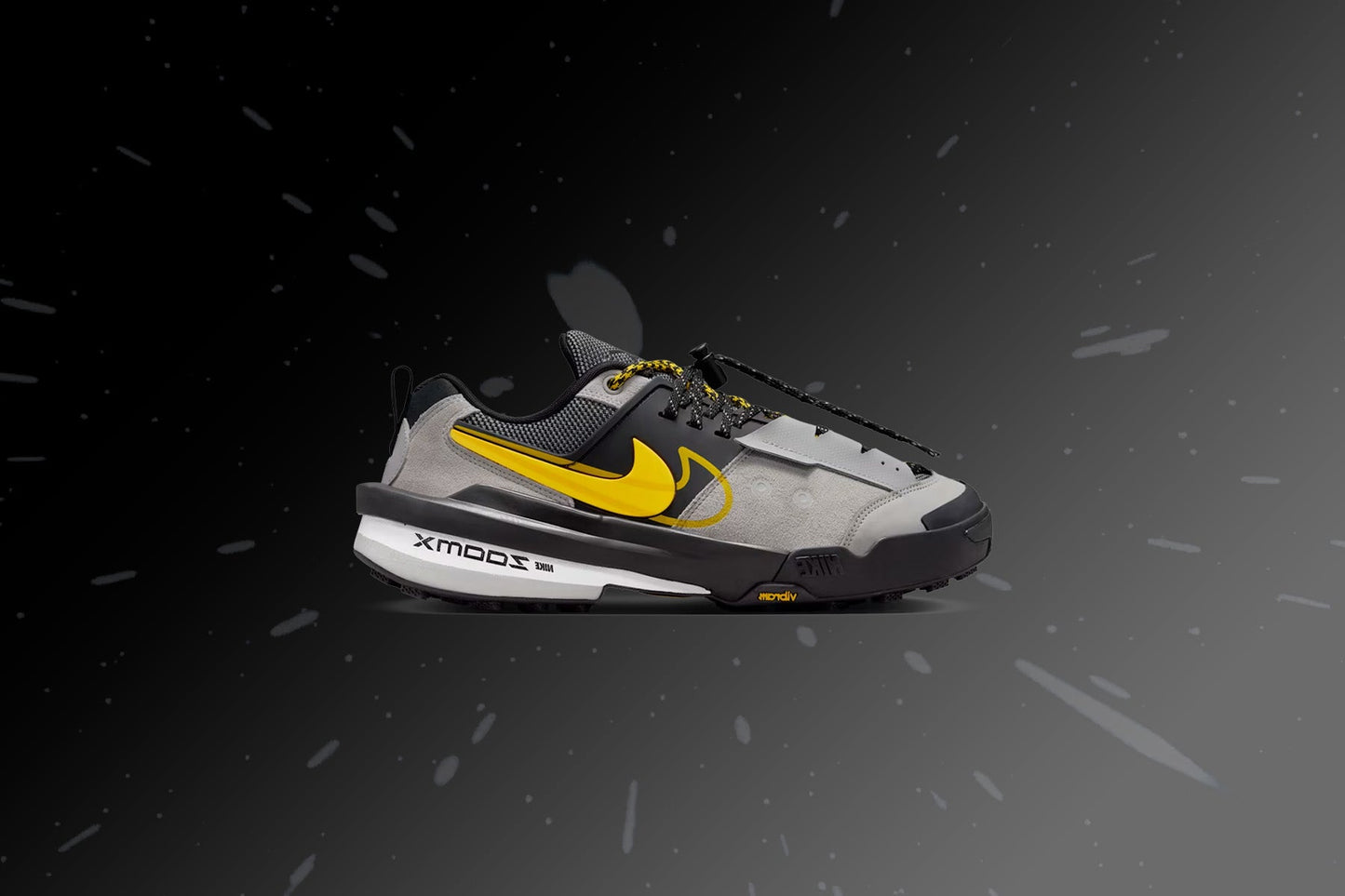 Nike x Sacai Zegamadome - Matte Silver/Tour Yellow/Black