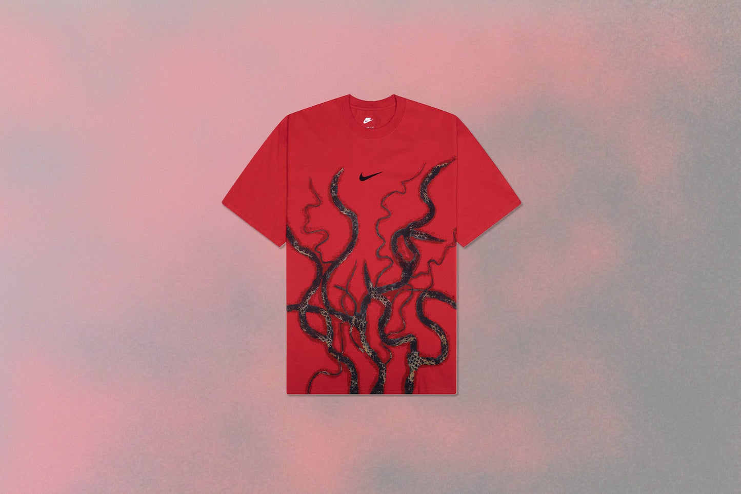 Nike x Stranger Things Max90 Tee - University Red/Black