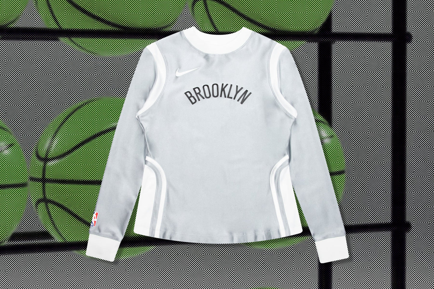 Nike x Ambush Brooklyn Nets Women's L/S Jersey - Light Smoke Grey