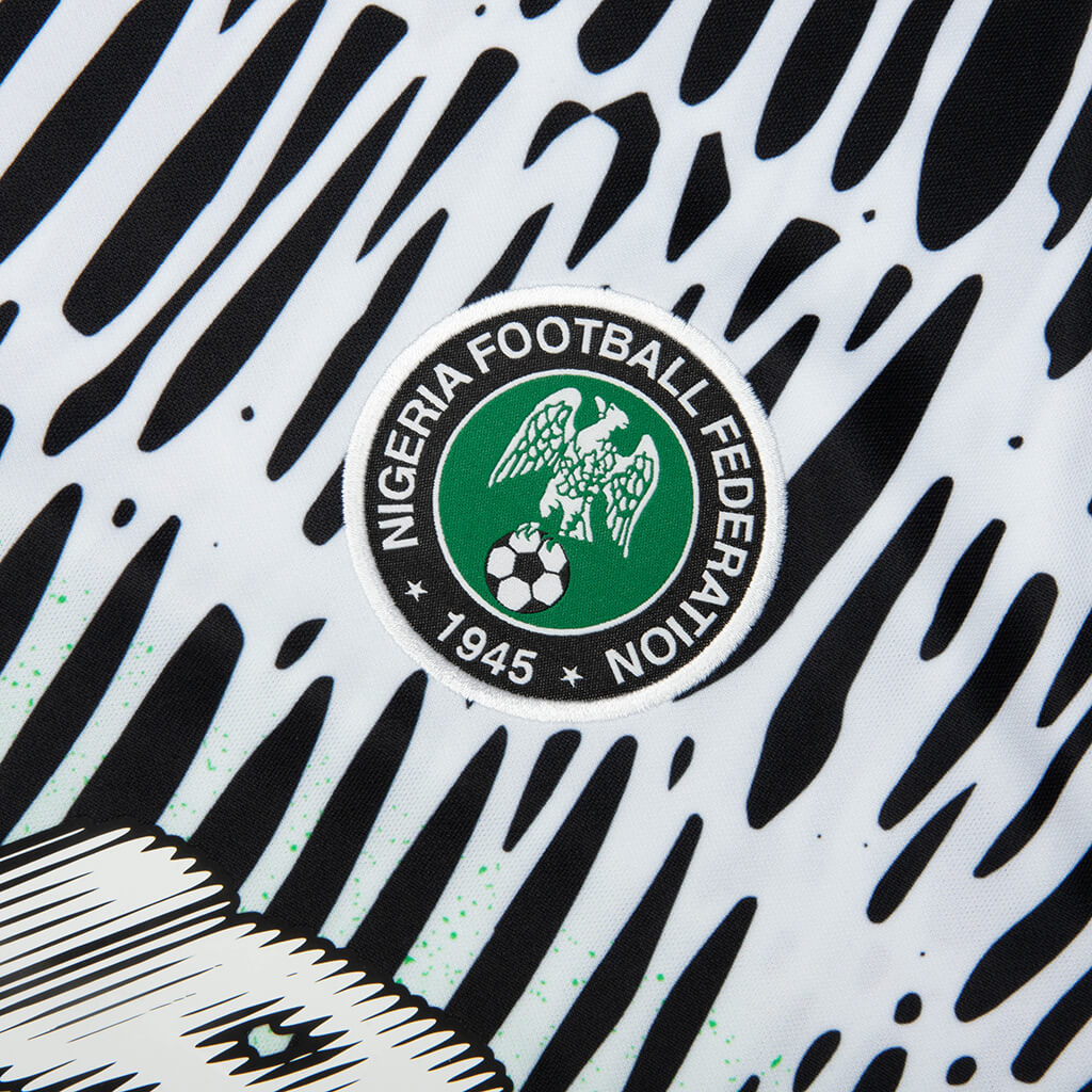 Nike x Nigeria x Slawn Dri-FIT Academy Pro S/S Soccer Top - Black/White