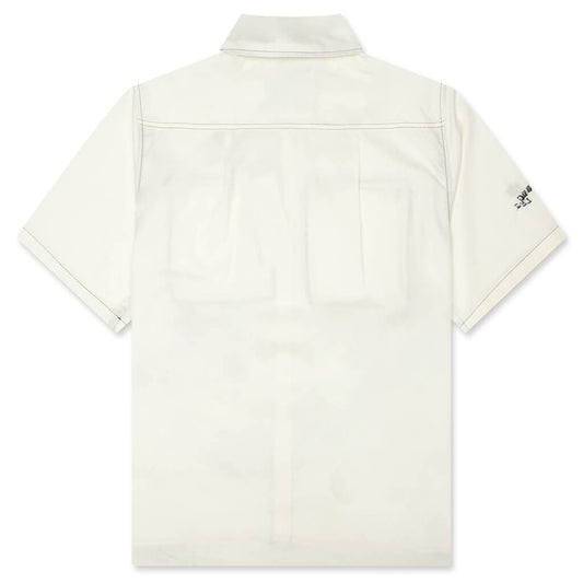No Where Button Up - Birch