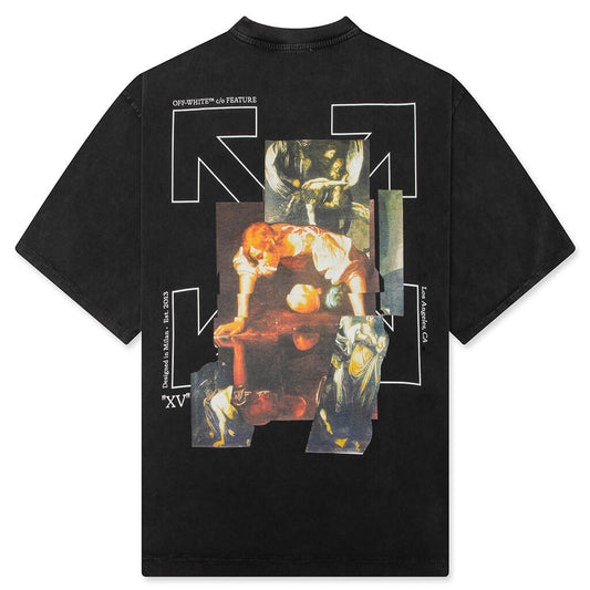 Off White x Feature Arrow Skate S/S Tee - Dark Grey