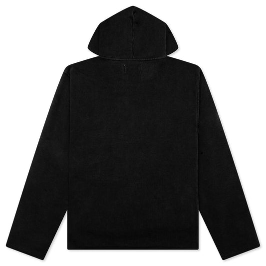 Oil Vintage Hoodie - Black