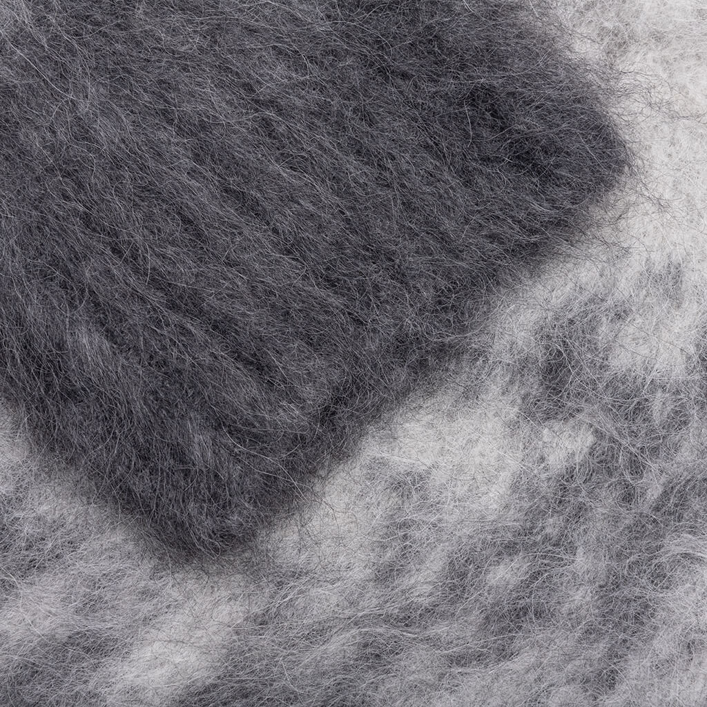 Ombre Knit Sweater - Light Grey