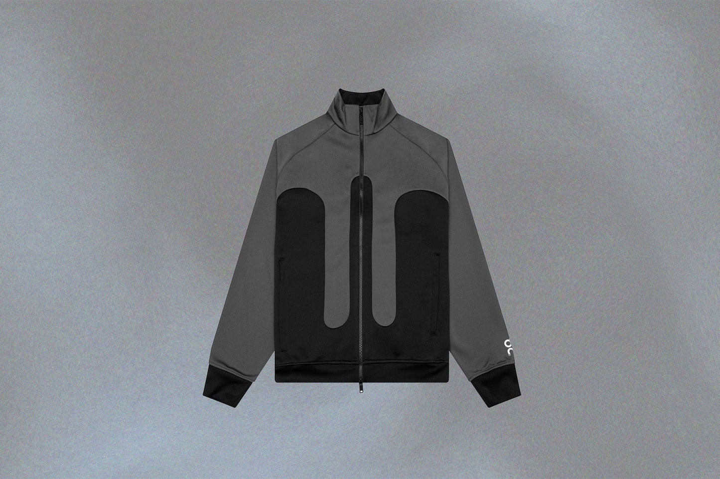 On x IKON Track Jacket - Black/Eclipse