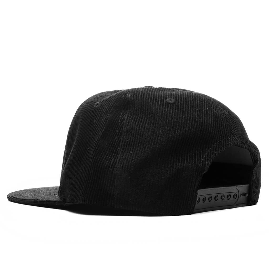 Onyx Corduroy Snapback - Onyx