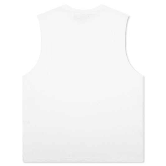 Onyx Sleeveless Shirt - White