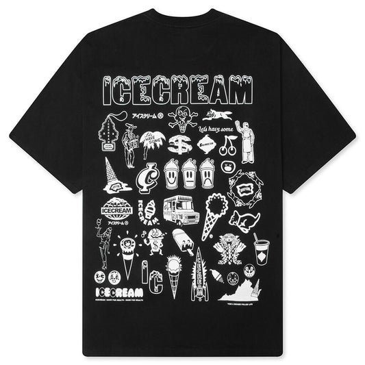 Order Up S/S Knit Tee - Black